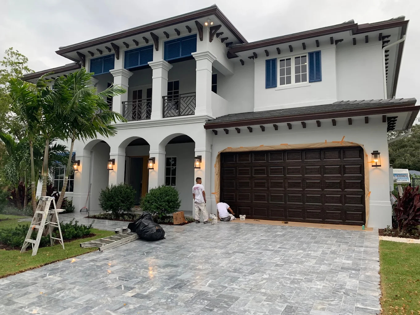 exterior painted building