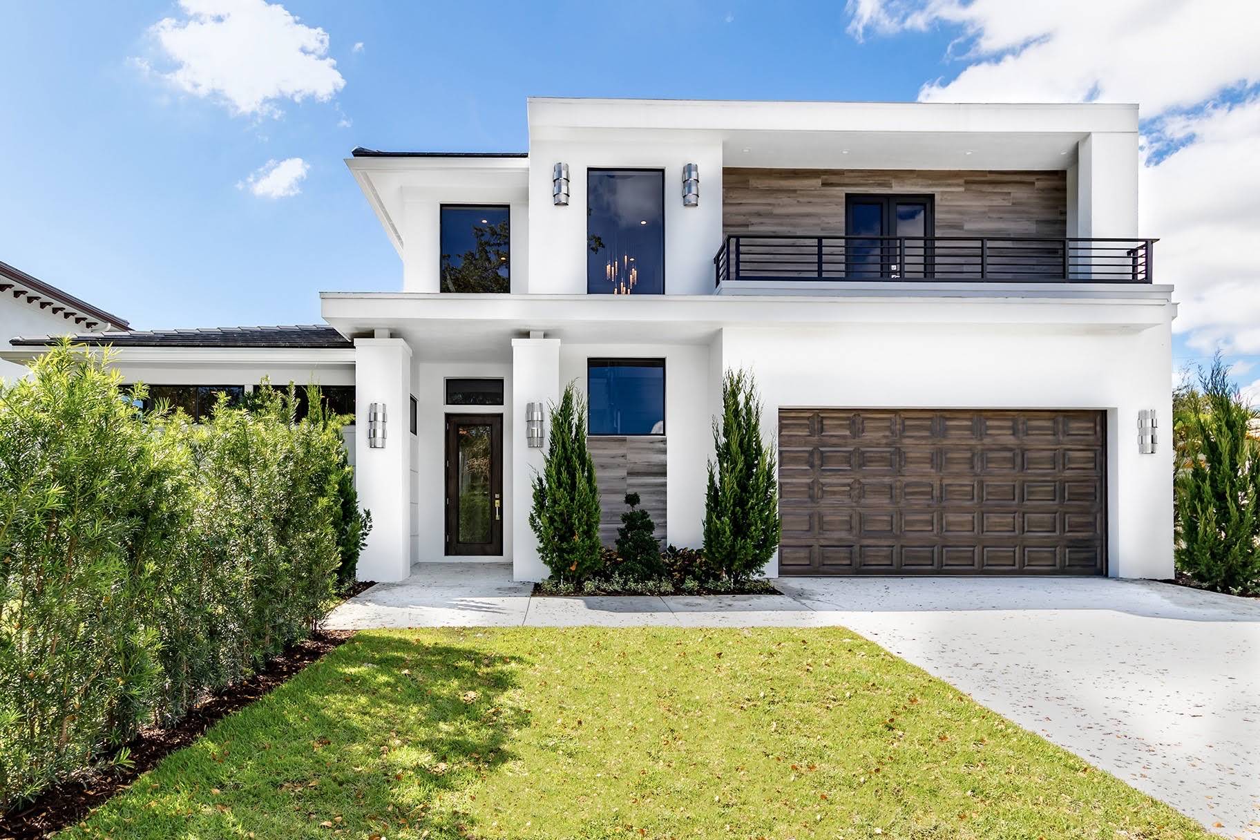 exterior painted home
