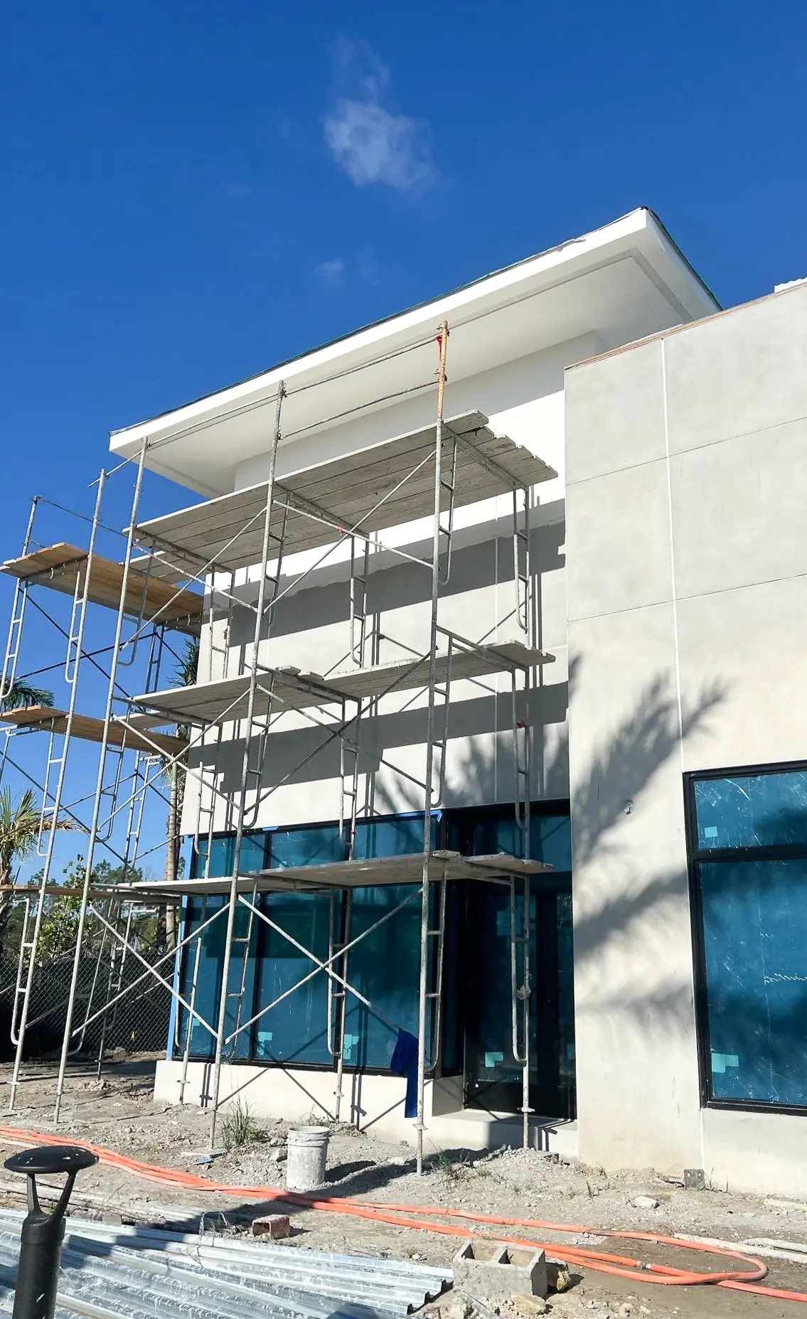 stucco before repair