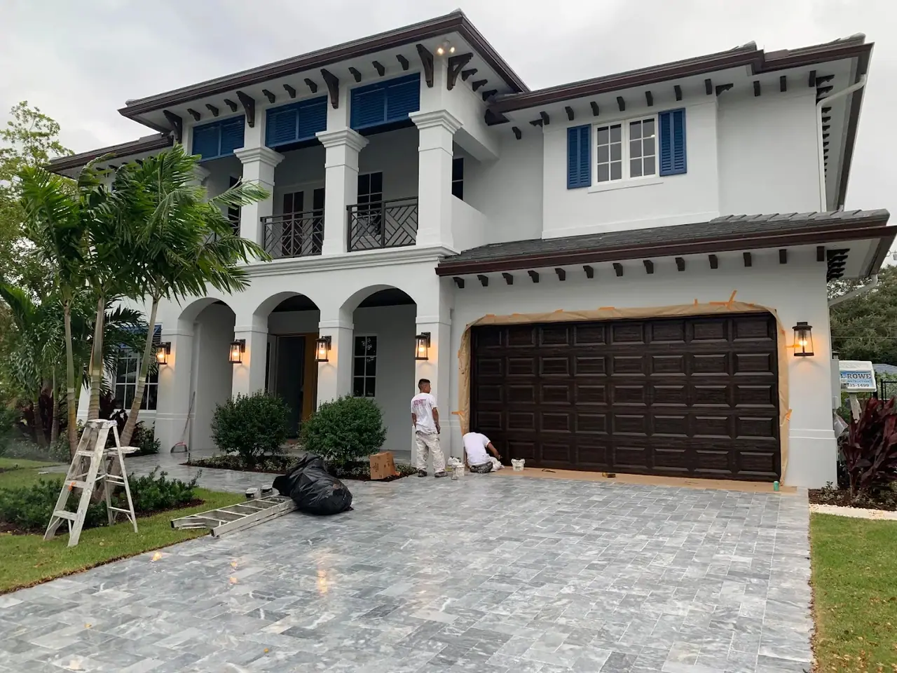 exterior painted building